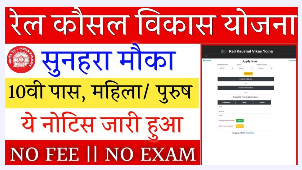 Rail Kaushal Vikas Yojana 2025