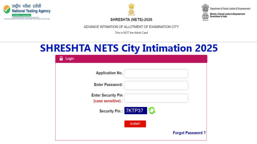 SHRESHTA NETS City Intimation 2025
