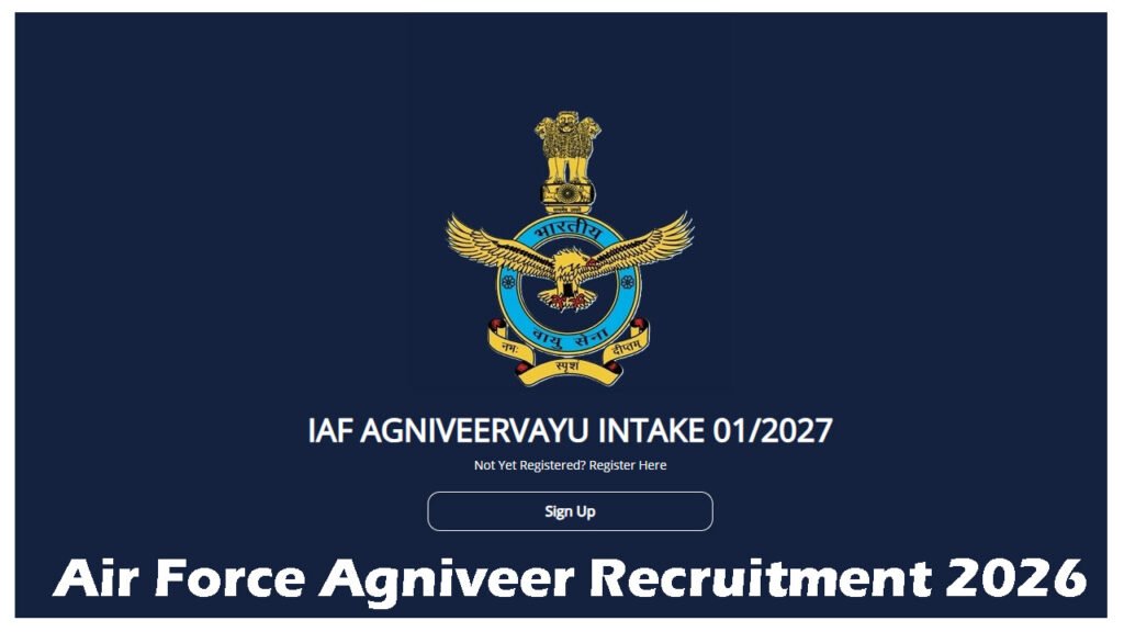 Air Force Agniveer Recruitment 2026