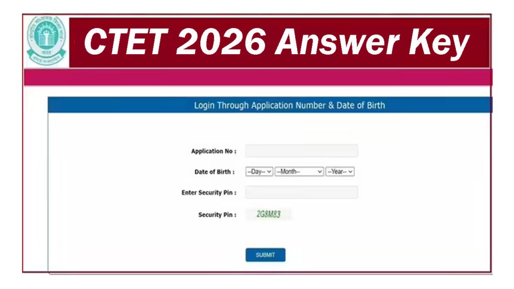 CTET Answer Key 2026