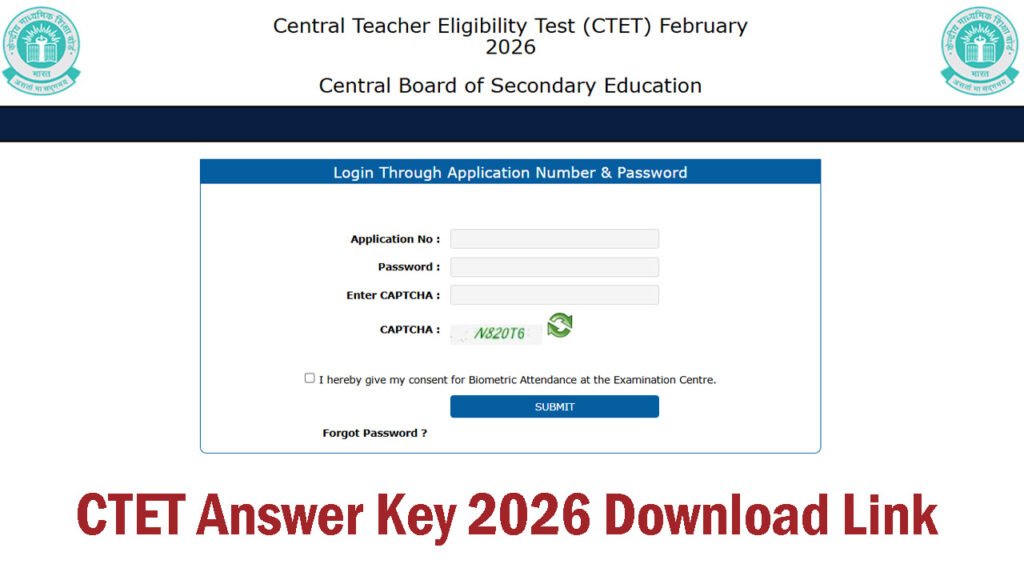 CTET Answer Key 2026