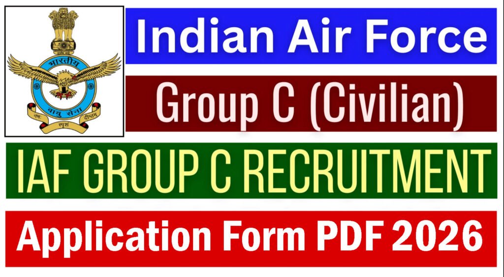 Airforce Group C Civilian Recruitment 2026