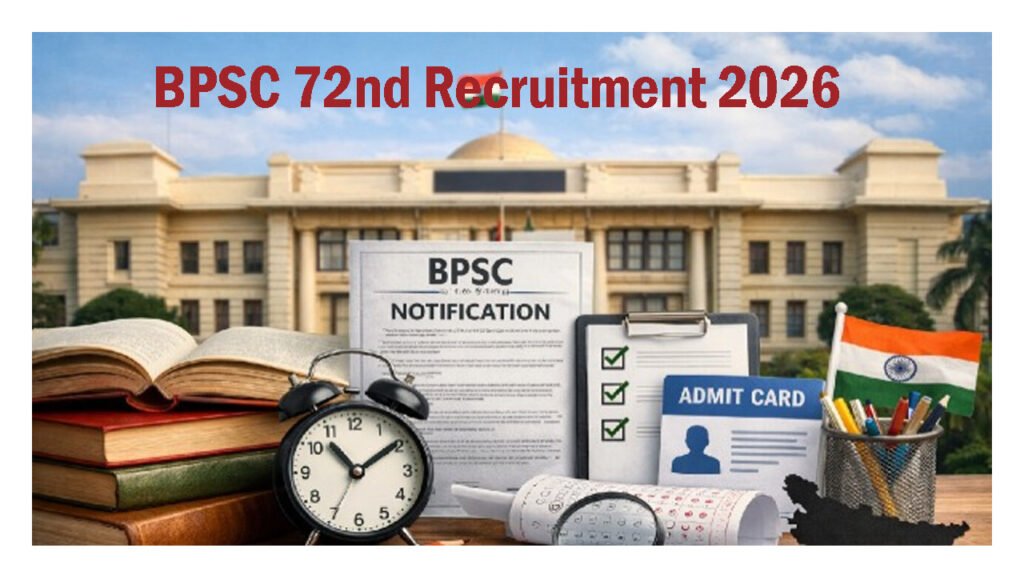 BPSC 72nd Online Form 2026