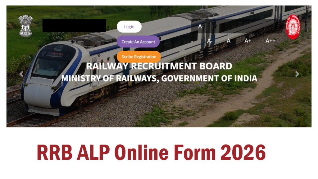 RRB ALP Online Form 2026