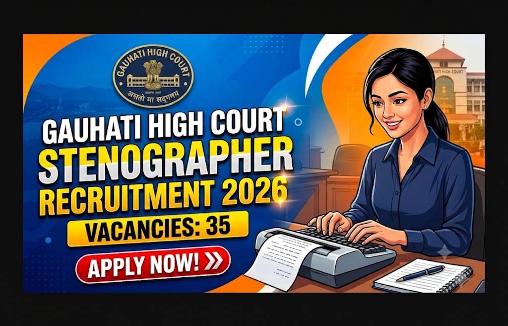 Gauhati High Court Stenographer Recruitment 2026
