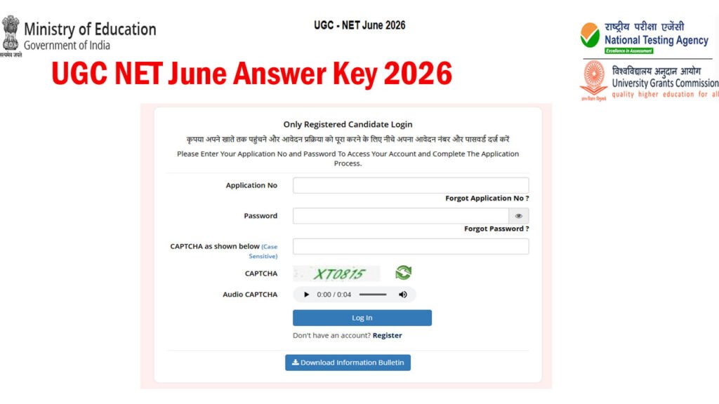 UGC NET June Answer Key 2026