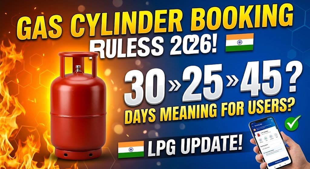 Gas Cylinder Booking Rules 2026