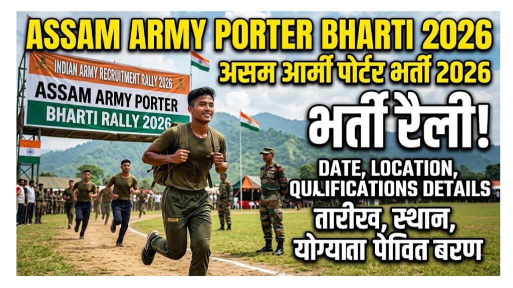 Army Porter Recruitment 2026
