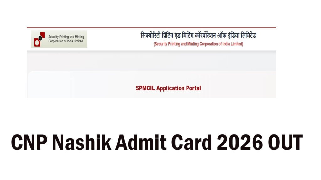 CNP Nashik Admit Card 2026